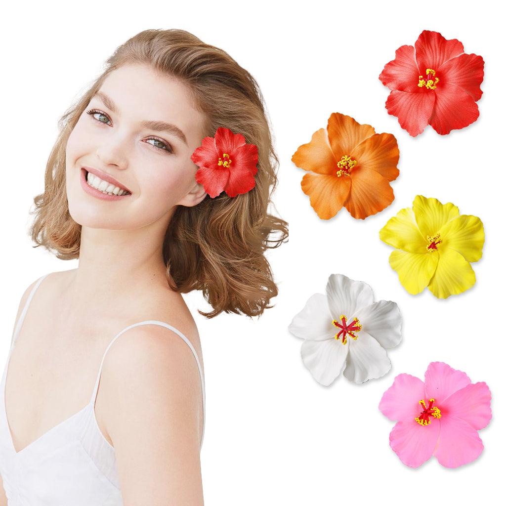 MAYCREATE 5Pcs Flower Hair Clips for Girls Women Stylish Artificial Hawaiian Flower Hair Clips For Hair Styling Hair Pins Cute Beach Accessories Gifts Flower Claw Clip Hair Accessories for Women MAYCREATE 5Pcs Flower Hair Clips for Girls Women Stylish Artificial Hawaiian Flower Hair Clips For Hair Styling Hair Pins Cute Beach Accessories Gifts Flower Claw Clip Hair Accessories for Women